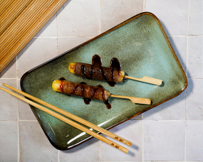 Brochettes bœuf fromage - 2 pièces