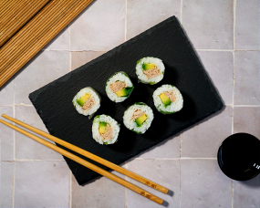 Spring thon cuit/avocat/menthe (6 pièces)