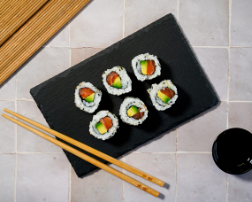 California saumon cru/avocat (6 pièces)
