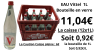 EAU VITTEL CAISSE DE 12x1 L = 12L ( Bouteille en Verre Consigné) 