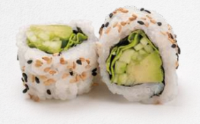 158 URAMAKI VEGETARIANO 🍃