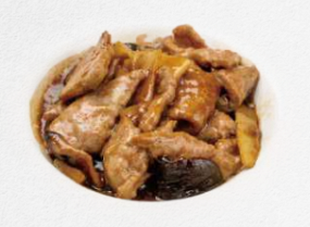 352 MANZO CON BAMBU' E FUNGHI