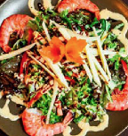 4. SALAD XOÀI, TÔM SÚ