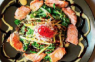 5. SALAD XOÀI, CÁ HỒI NƯỚNG