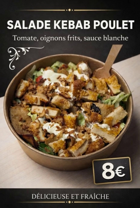 salalde poulet kebab