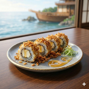 California Frit Chèvre/Miel