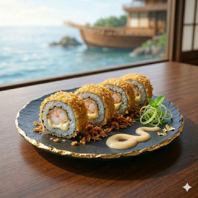 California Frit Crevette/Cheese