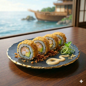 California Frit Crevette/Avocat