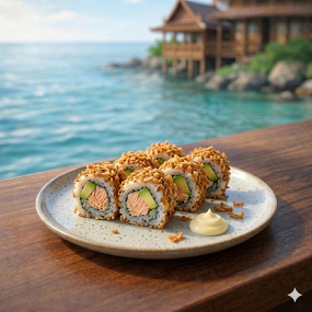 California Frit Saumon cuit/Avocat