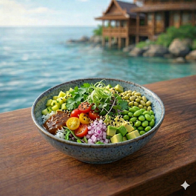 Poke Bowl : Veggie