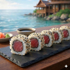 California Thon rouge