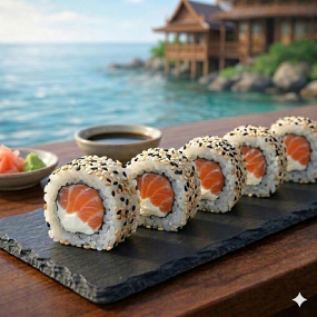 California Saumon/Cheese