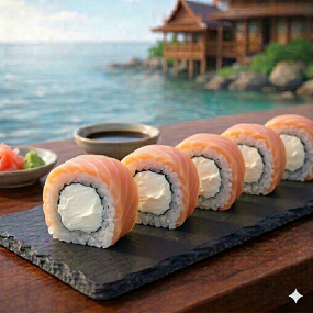 Saumon Rolls Cheese
