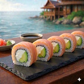 Saumon Rolls Avocat/Cheese