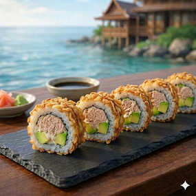 Crispy Roll Thon cuit/Mayo/Avocat