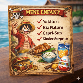 Menu enfant coté Jap : Yakitori