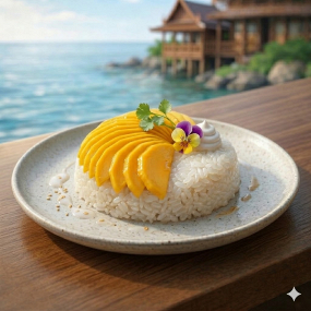 Sticky rice Mangue
