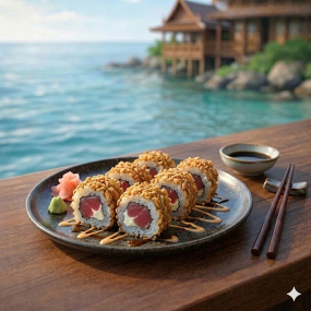 Crispy Roll Thon rouge/Cheese