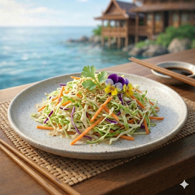 Accompagnement : Salade de chou