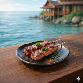Yakitori Saumon