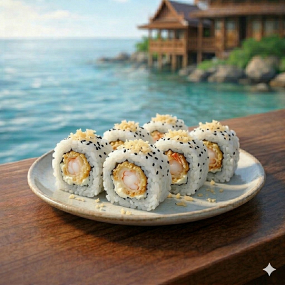 White Maki Crevette tempura