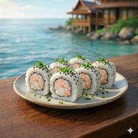 White Maki Crevette