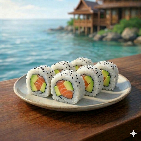 White Maki Saumon/Avocat