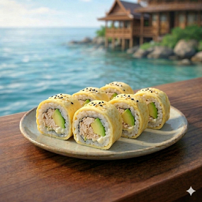 Egg Maki Poulet/Mayo/Avocat