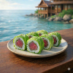 Green Maki Thon rouge