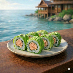Green Maki Saumon cuit