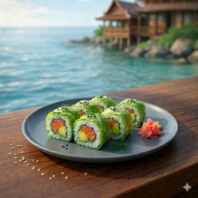 Green Maki Saumon/Avocat