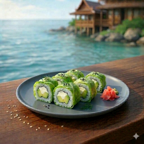 Green Maki Avocat/Cheese