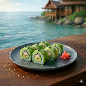 Green Maki Batoné poulet/Avocat