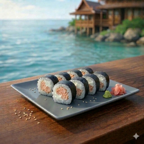 Maki Saumon cuit/Cheese