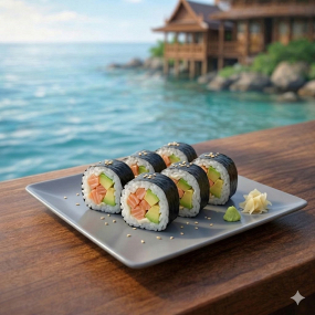 Maki Saumon cuit/Avocat