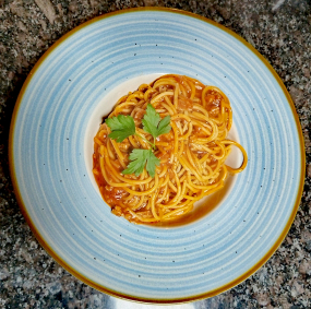 SPAGHETE CU CREVEȚI