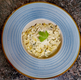 TAGLIATELLE QUATRO FORMAGGI