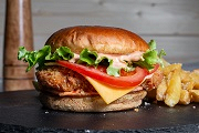 SPICY HOT CHICK'BURGER