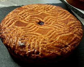 Gâteau breton framboise 