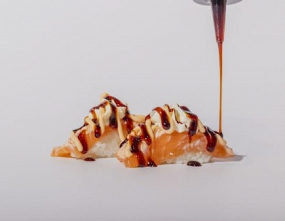 Nigiri Salmone scottato