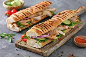 Américain Jambon grillé