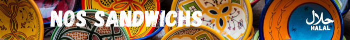 Nos Sandwichs 🥪