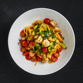 Špagety Gamberi