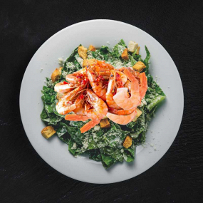 Caesar salát s krevetami