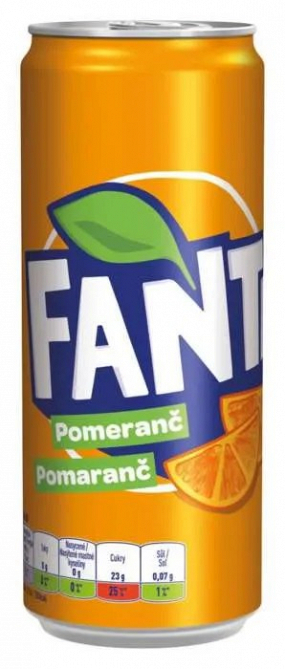 Fanta Orange 330ml plech