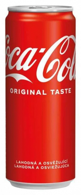 Coca-Cola 330 ml plech