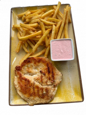 Piept de Pui la Grătar cu Legume