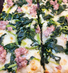 Friarielli e salsiccia