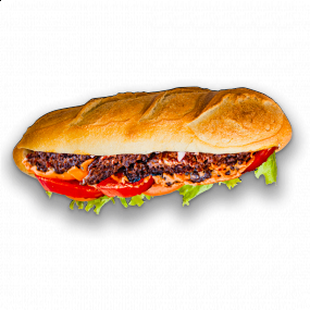 Menu Baguette Américaine 