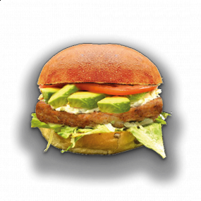 Menu Avocado Chicken burger